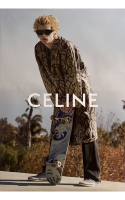 Celine | Hedi Slimane, affiche (Visuel #18) "Campagne SkateBoard, ÉTÉ 2023"