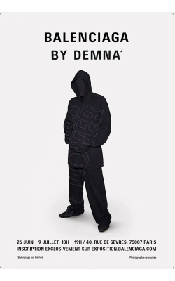 Affiche originale Balenciaga By DEMNA "10 ans"