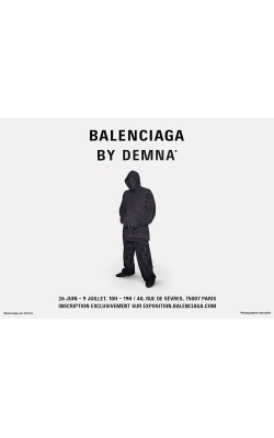 Affiche originale Balenciaga By DEMNA "10 ans"