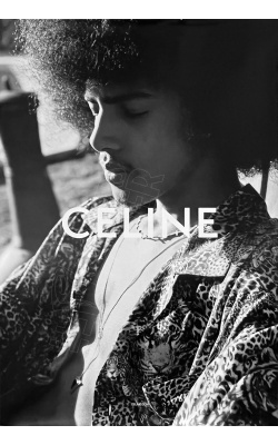 Celine | Hedi Slimane, affiche (Visuel #06) "Campagne ÉTÉ 2023"