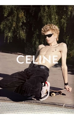 Celine | Hedi Slimane, affiche (Visuel #07) "Campagne SkateBoard, ÉTÉ 2023"