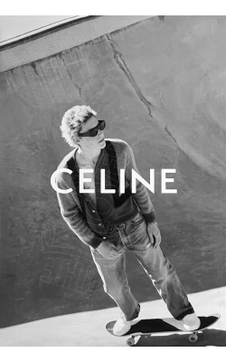 Celine | Hedi Slimane, affiche (Visuel #09) "Campagne SkateBoard, ÉTÉ 2023"