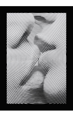 Affiche originale  "Street ART" pour ADOPTE UN MEC, visuel visages