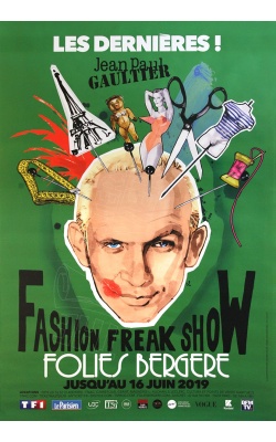 Folies Bergère Fashion Freak Show - Jean Paul Gaultier, visuel vert