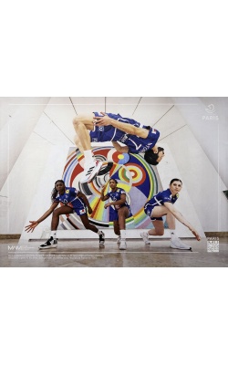 Paris Musée fête les jeux 2024, visuel "Hand-Ball"