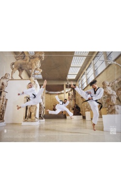 Paris Musée fête les jeux 2024, visuel "Karatéka"