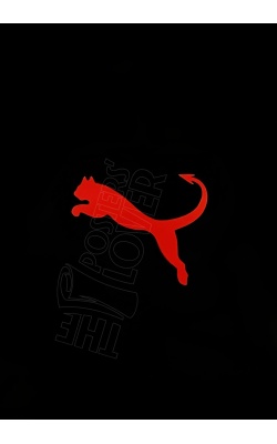 Affiche originale du Milan AC contre l'INTER (Logo PUMA)