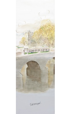 Jean-Jacques Sempé "Bus" Paris 2019