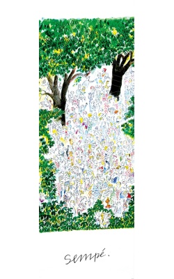 Jean-Jacques Sempé "Garden Party" Paris 2019