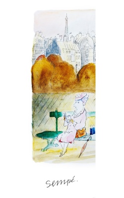 Jean-Jacques Sempé "Pink Lady" Paris 2019