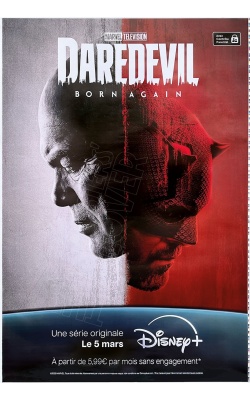 Affiche originale série Daredevil "Born Again" des Studios Marvel