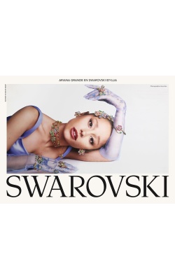 Affiche originale Ariana Grande pour Swarovski, "Idyllia"