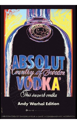 Absolut Vodka, édition Andy Warhol
