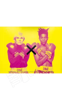 "Basquiat x Warhol à quatre mains" - Fondation Louis Vuitton (format 200x150 cm)