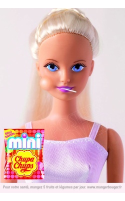 Chupa Chups gamme "Mini classique"  Poupée Sindy