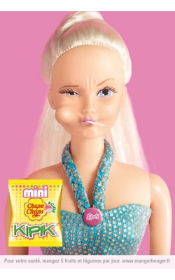 Chupa Chups gamme "Mini Kipik"  Poupée Sindy