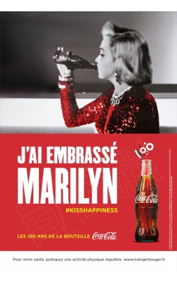 Coca-Cola "J'ai embrassé... Marilyn"