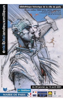 Enki Bilal "andeuxmilleun" à la bibliothèque historique de Paris