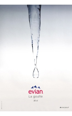 Evian "La goutte de 20 cl"