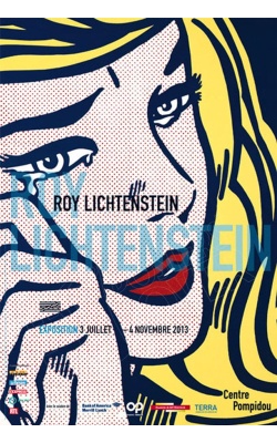 Roy Lichtenstein au centre Georges Pompidou