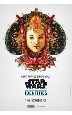 Affiche originale "Amidala", l'exposition "Starwars Identities" à la cité du cinéma