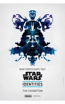 Affiche originale "Vader Papillon", l'exposition "Starwars Identities" à la cité du cinéma