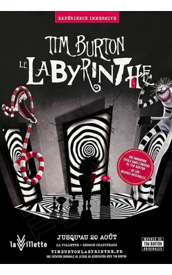 L'exposition immersive "Le Labyrinthe de Tim Burton", Parc de La Villette