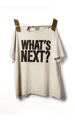 Affiche originale par Josué Thomas, visuel "WHAT'S NEXT"